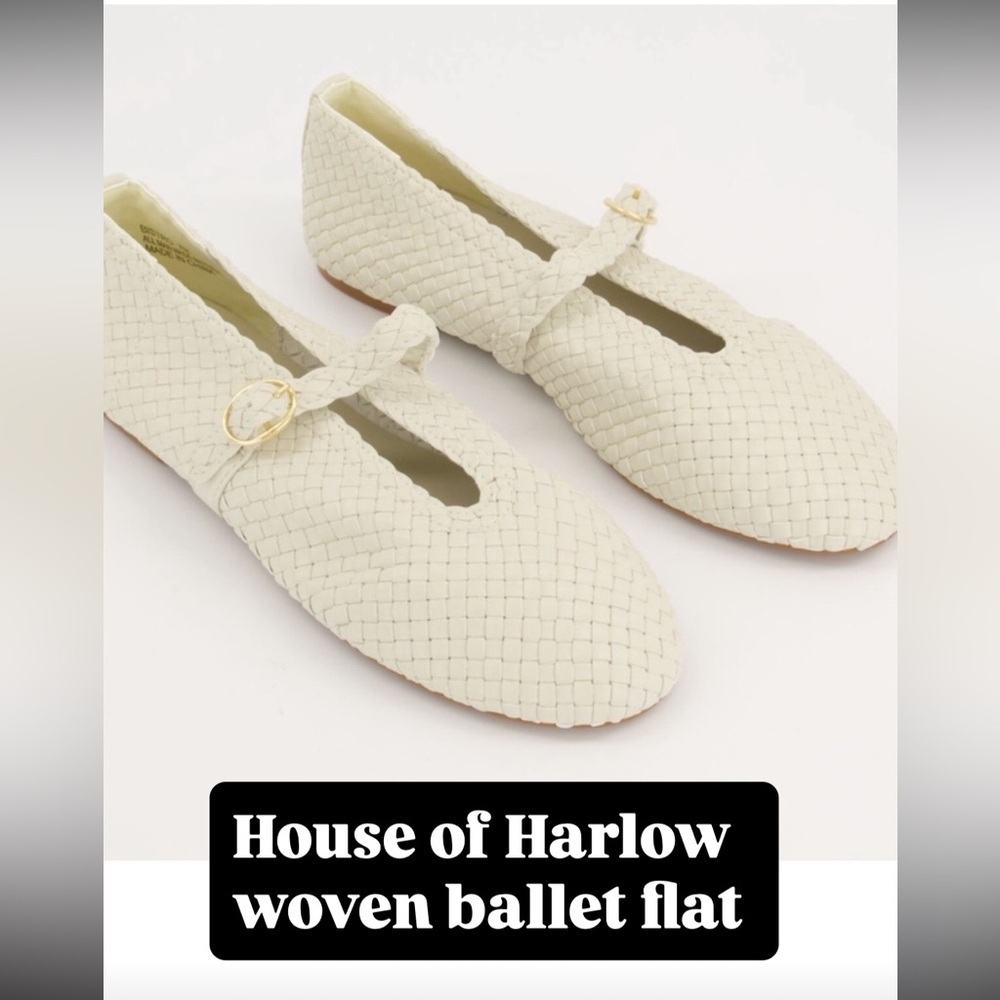 NEW ! House of Harlow Bistro Woven
Mary Jane size 9
🚨 FIRM PRICE NO DISCOUNT
